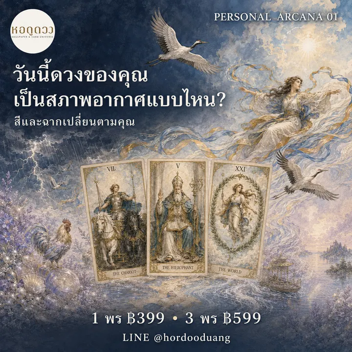 วันนี้ดวงของคุณเป็นสภาพอากาศแบบไหน